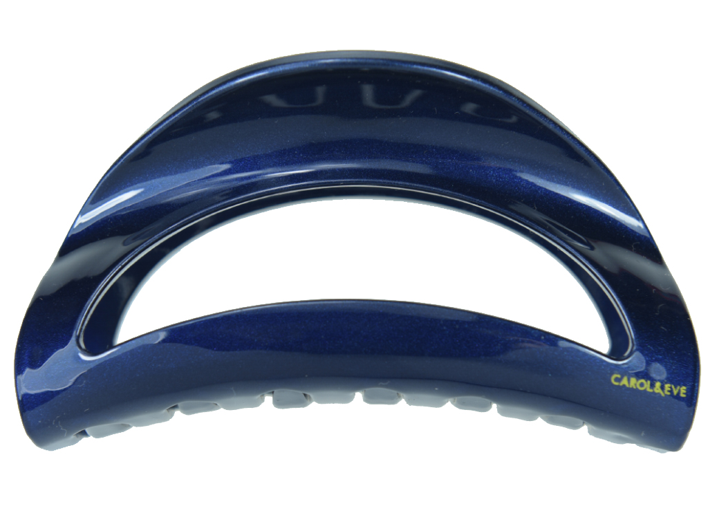 Haarklammer Emmi marine groß