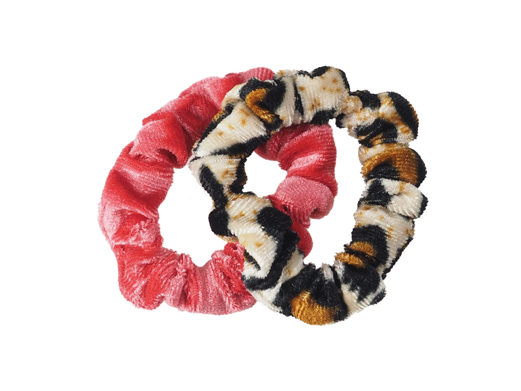 Scrunchies Leo rosérot