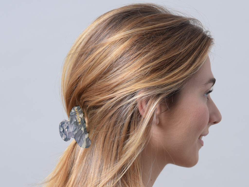 Haarklammer Elena grey small