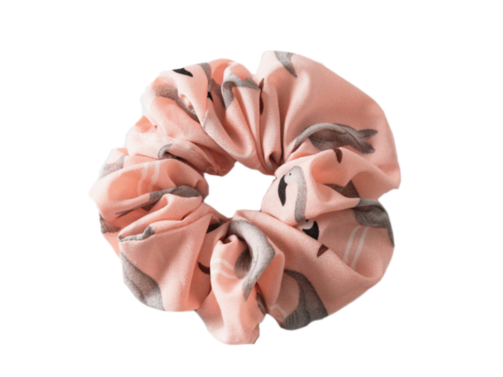 Scrunchie Flamingo rosa