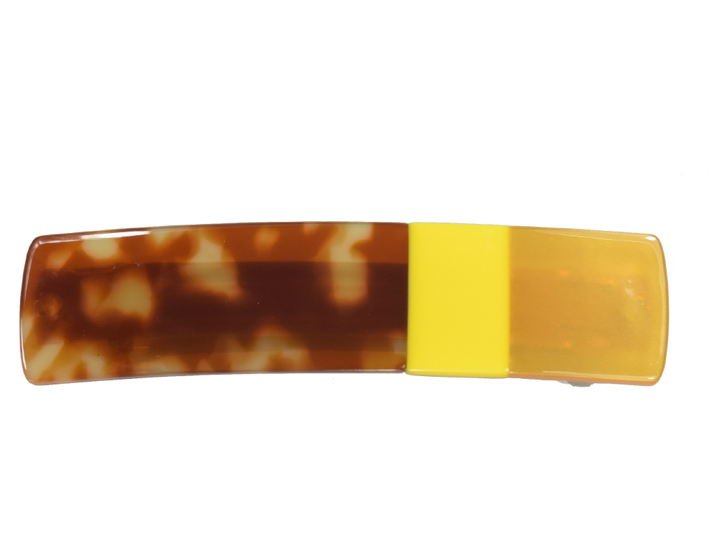 Haarspange Greta gelb