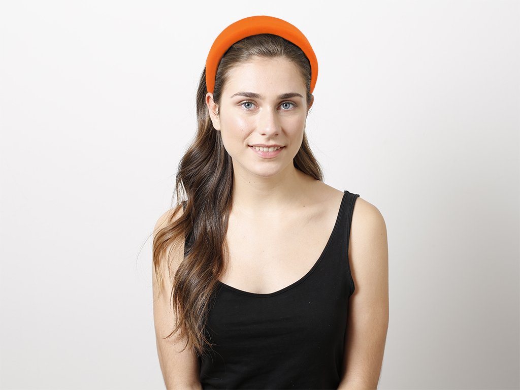 Haarreif Amanda orange