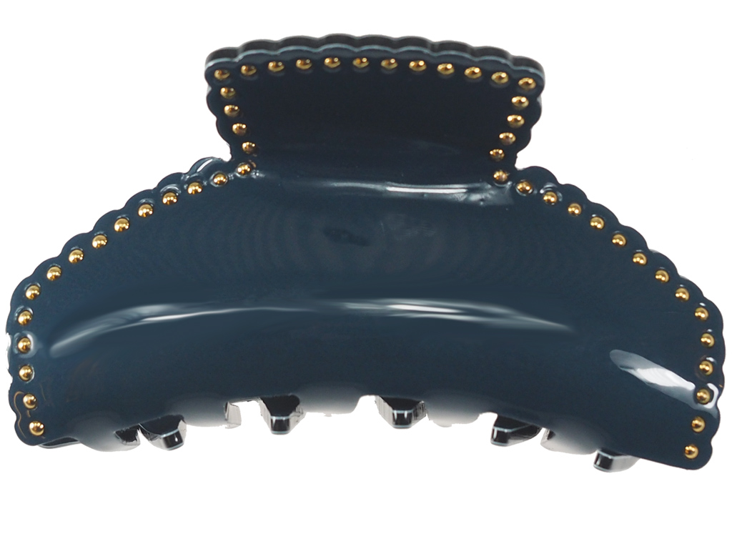 Haarklammer Oskan blue groß