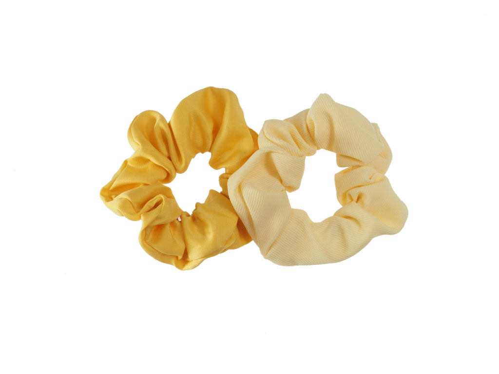 Scrunchies Flavia gelb