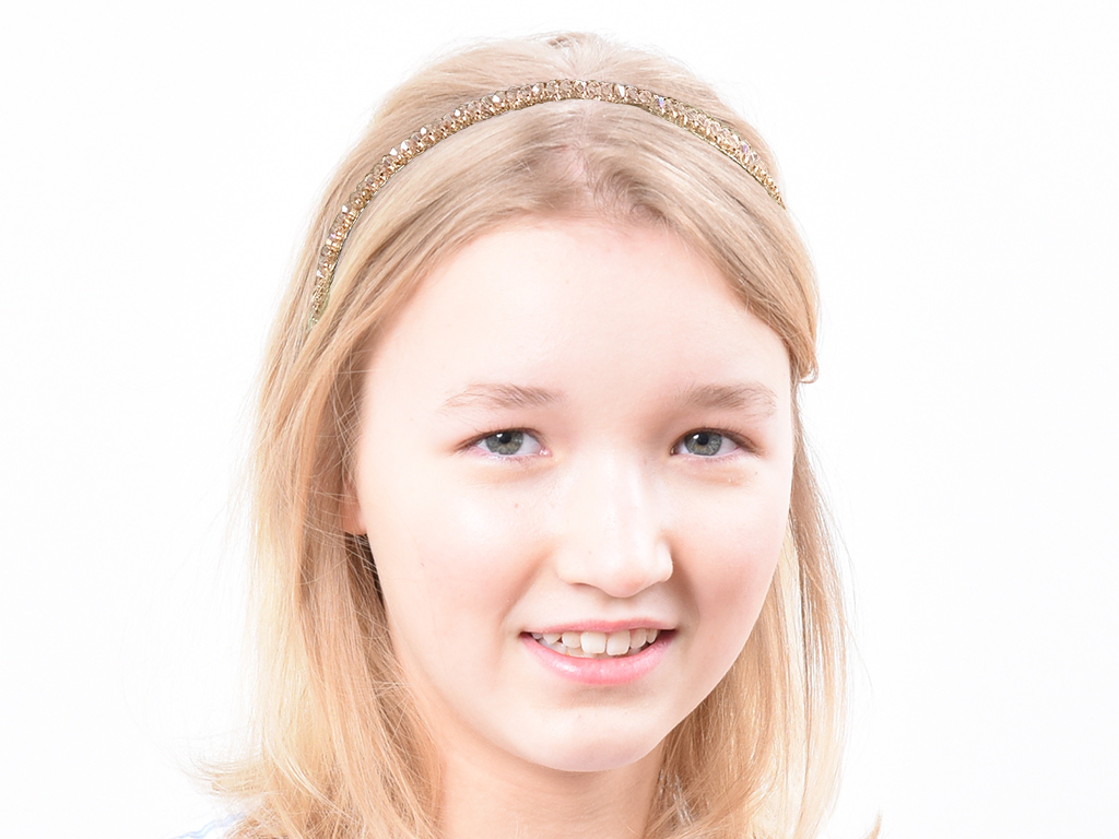 Haarreif Dinah beige