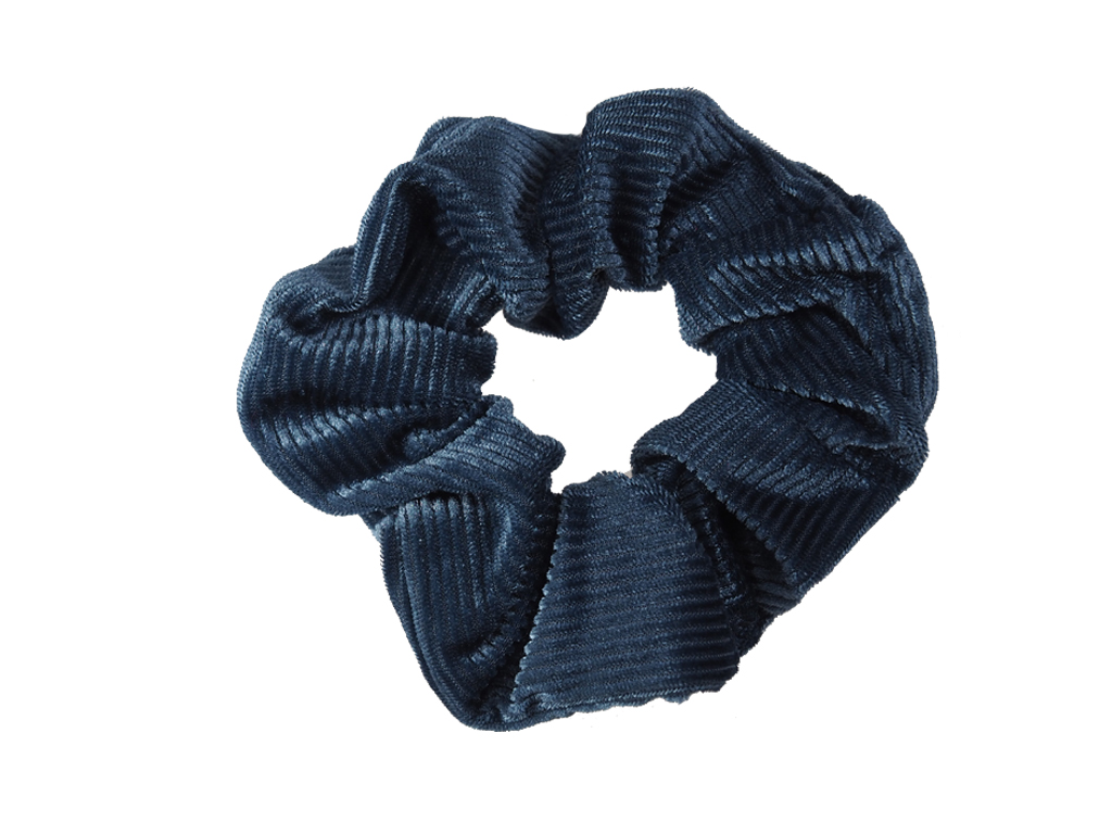 Scrunchie Cordia graublau