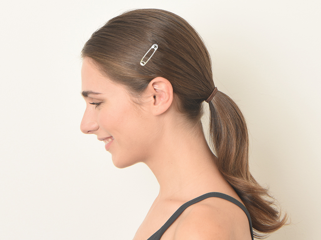 Haarspange Suri silber