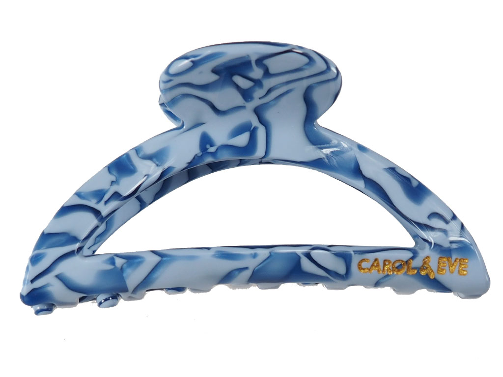 Haarklammer Mila Tiger Blue