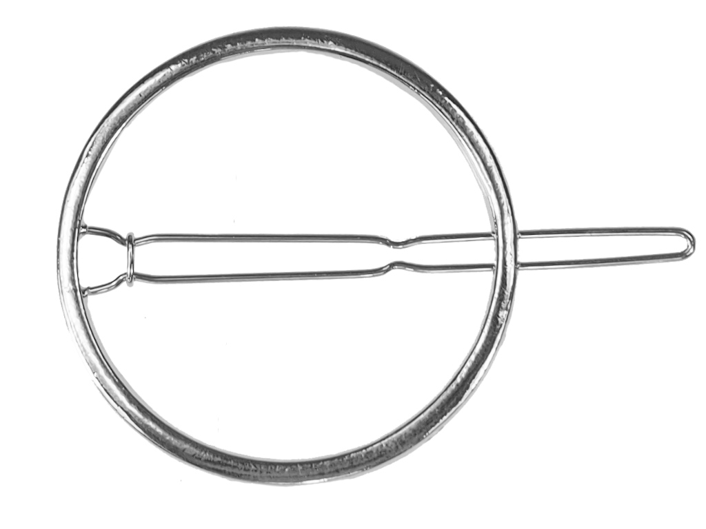 Haarspange Jacky silber