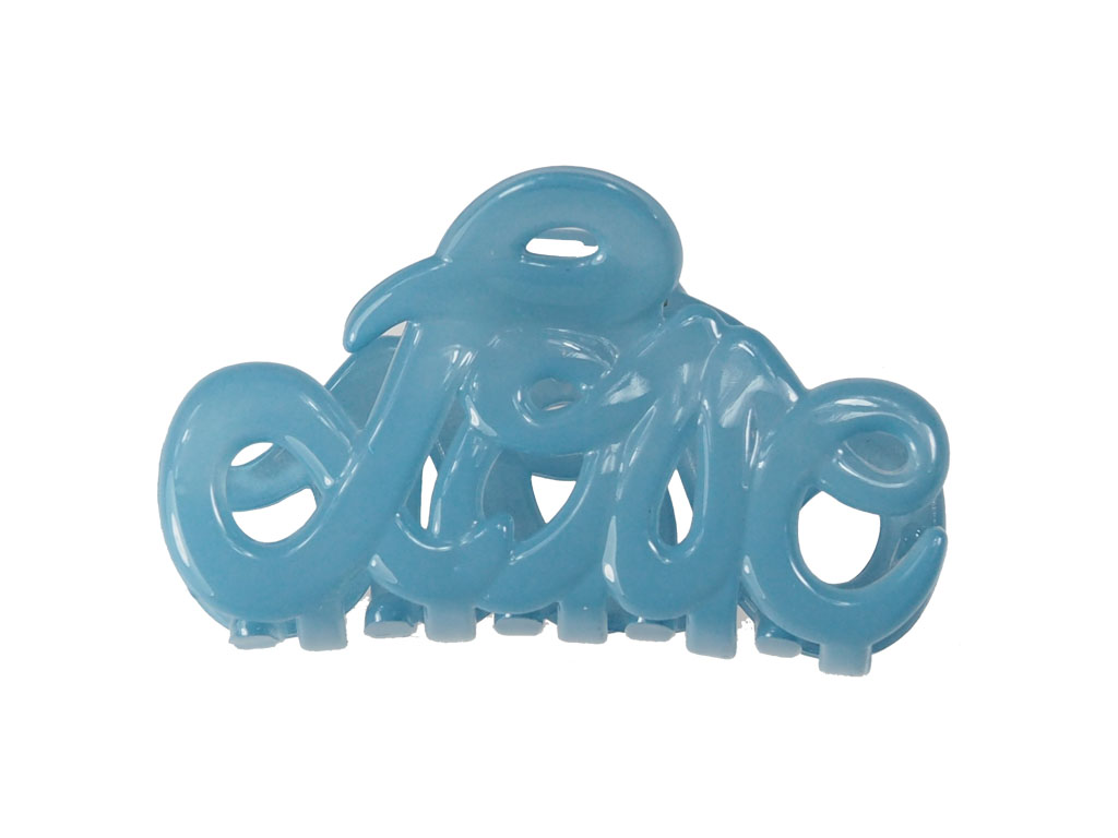 Haarklammer Love Cool Blue klein