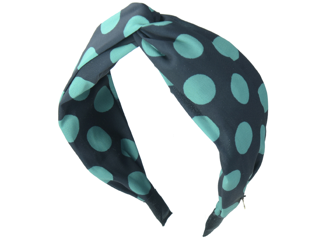 Haarreif Anna marineblau/grün