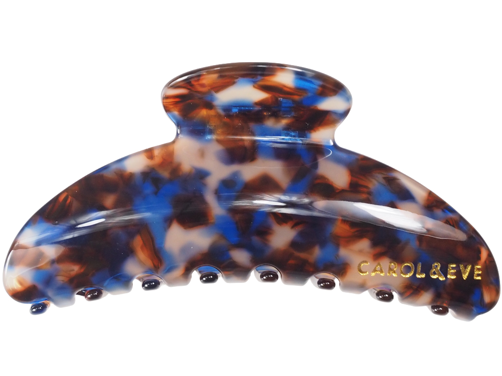 Haarklammer Elena wild blue