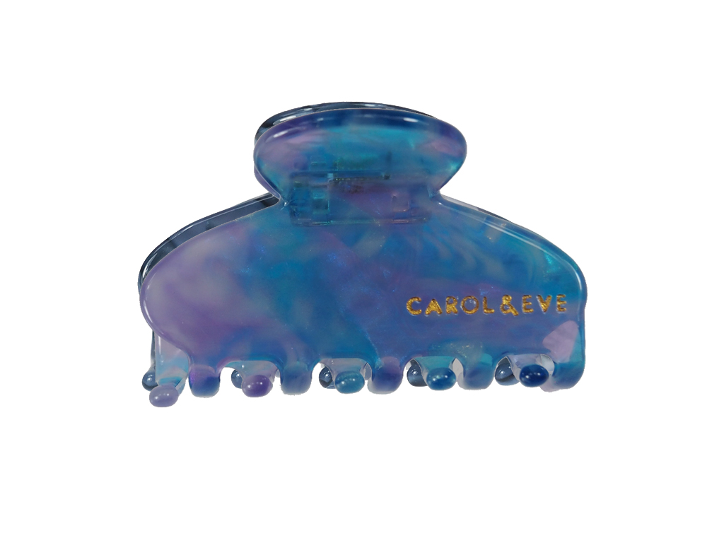 Haarklammer Elena blue small