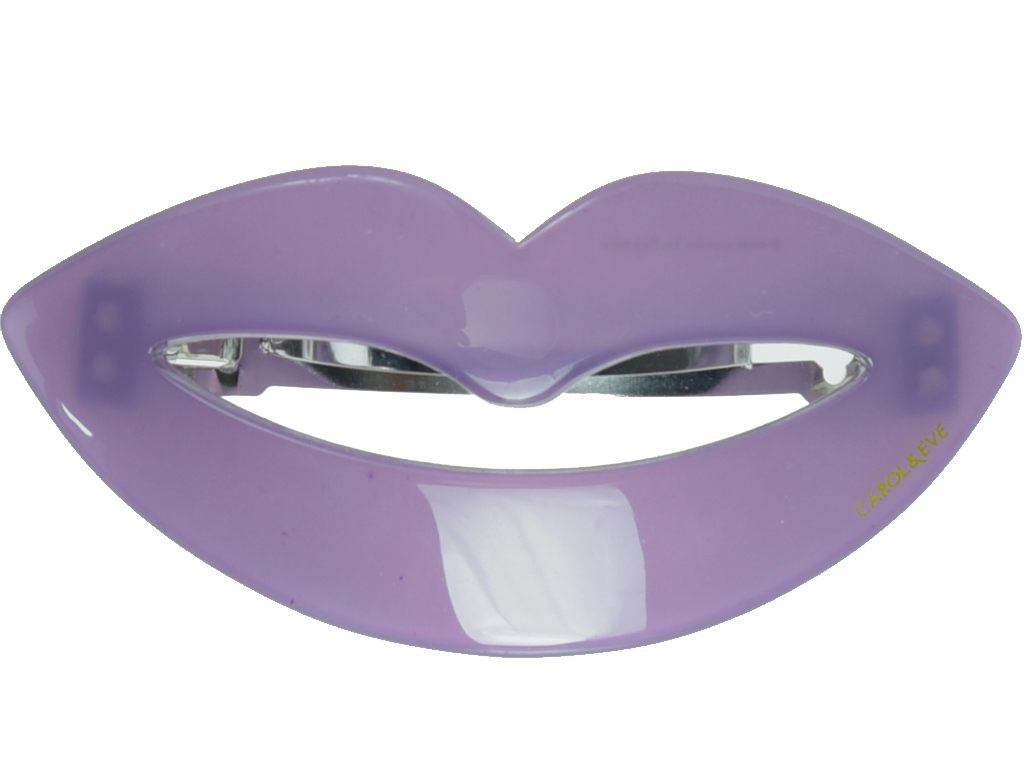 Haarspange Kiss violett