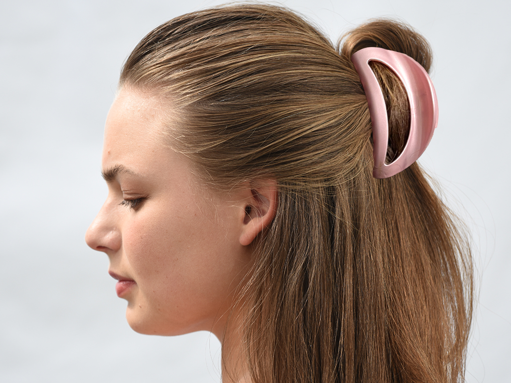 Haarklammer Emmi rosa groß