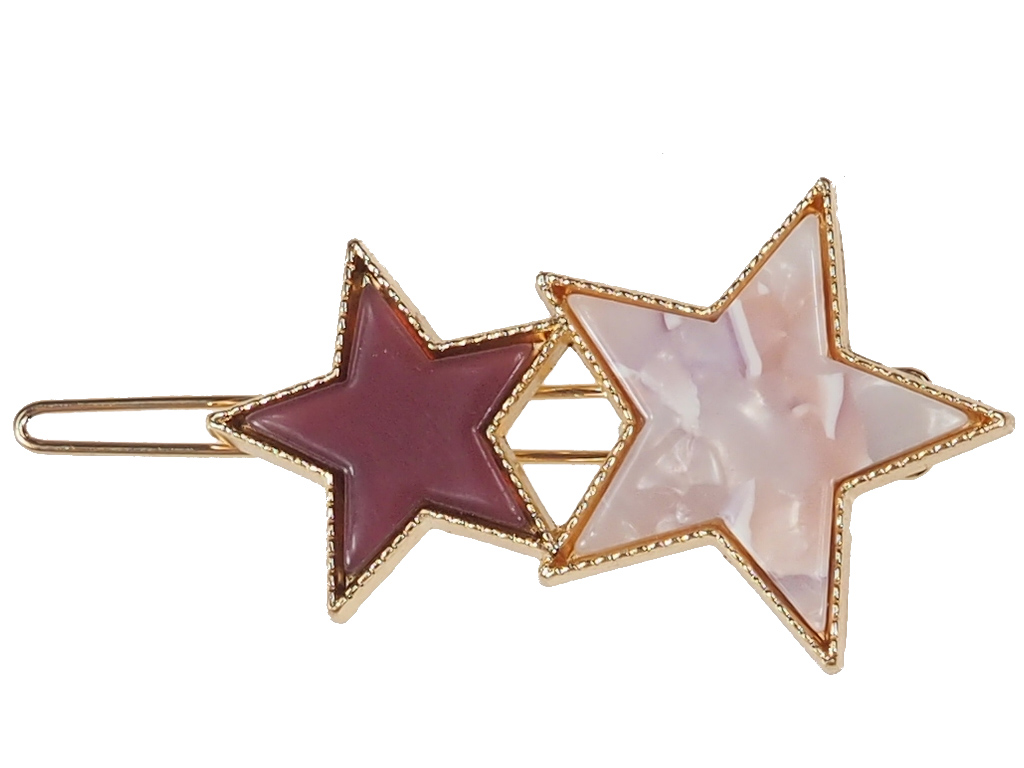 Haarspange Estella rosérot klein