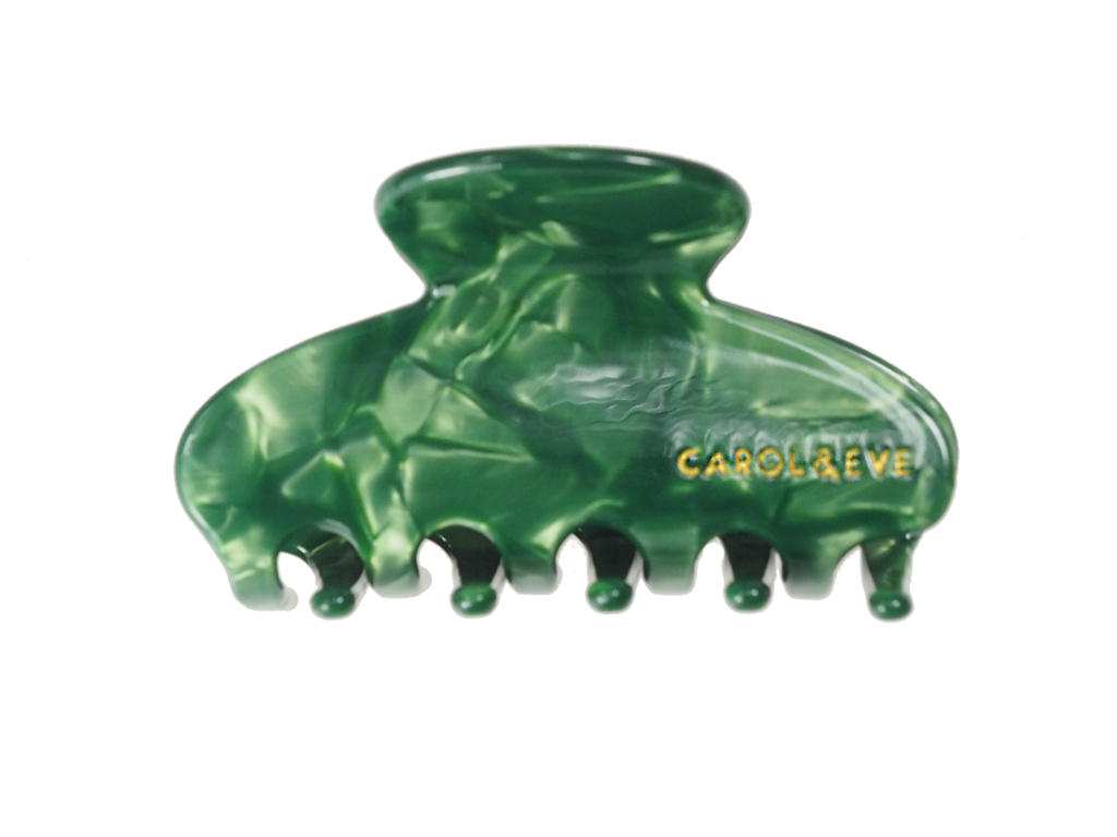 Haarklammer Ella grün