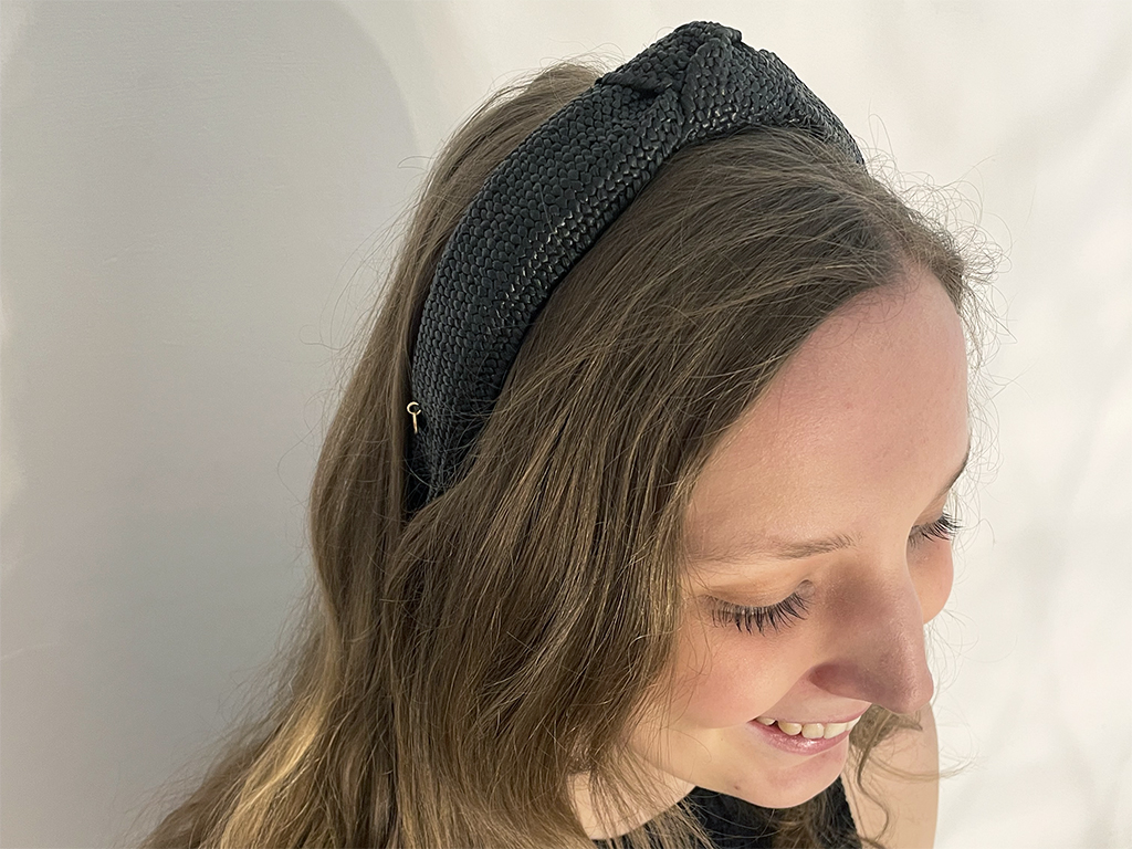 Haarreif Aleyda schwarz