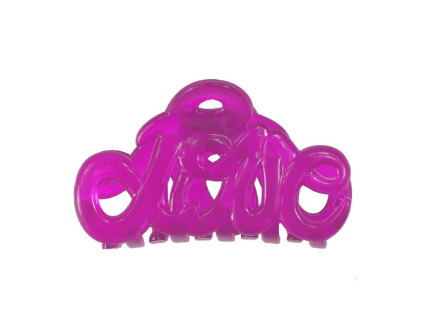 Haarklammer Love pink klein